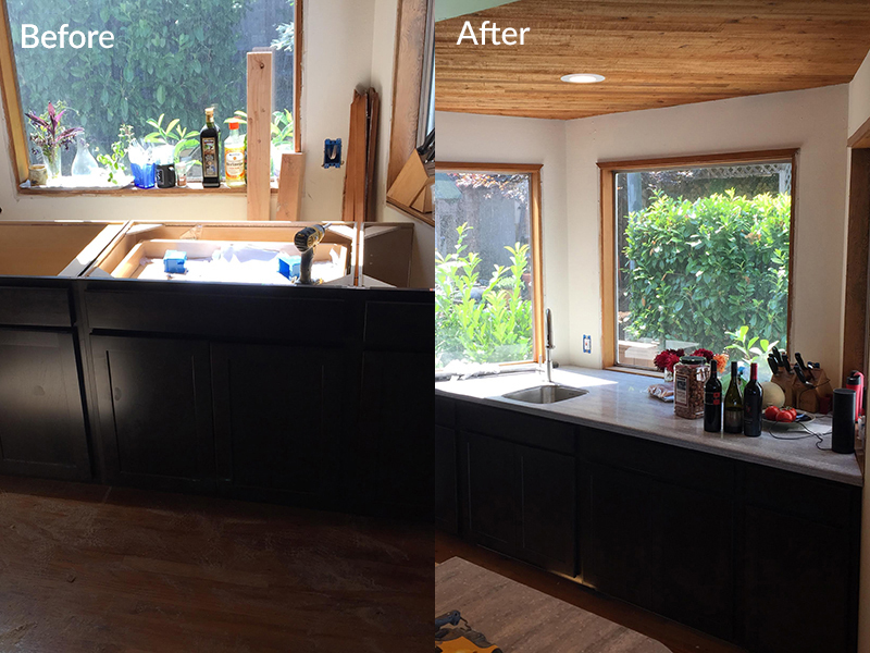 Kitchen cabinets contractor in Gig Harbor